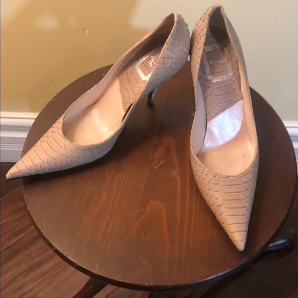 Christian Dior Snakeskin Heel